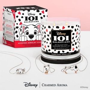 CHARMED AROMA DISNEY® 101 DALMATIANS CANDLE- STERLING SILVER NECKLACE COLLECTION